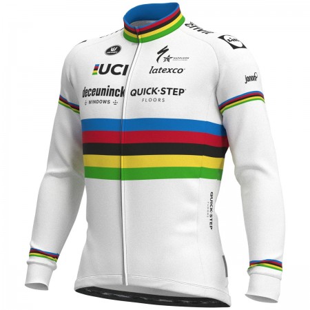 Maillot Cyclisme 2021 Deceuninck-Quick-Step Manches Longues N002